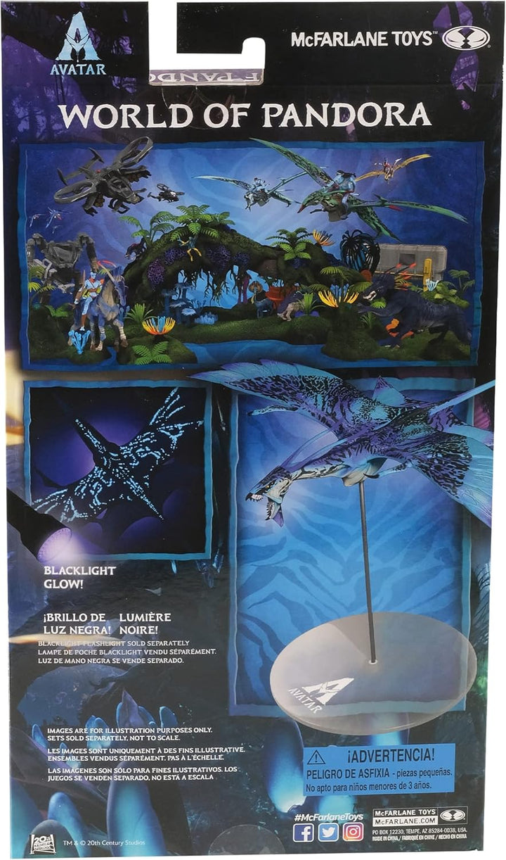 McFarlane Avatar - Aufbruch nach Pandora Actionfigur Mountain Banshee - Blue Banshee, (TM16358) BANS