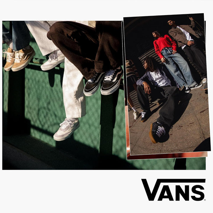 Vans Unisex Filmore Decon Sneaker 48 EU Suede Canvas Black White, 48 EU Suede Canvas Black White