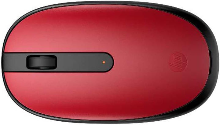 HP 240 (‎43N05AA) kabellose Maus (1.600 dpi, 3 Tasten, Scrollrad, USB dongle), rot, Rot