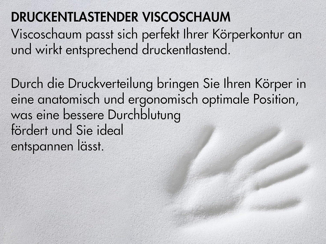 Traumnacht orthopädisches Stütz- und Entspannungskissen Set bestehend aus 1x Kniekissen, 1x Nackenro
