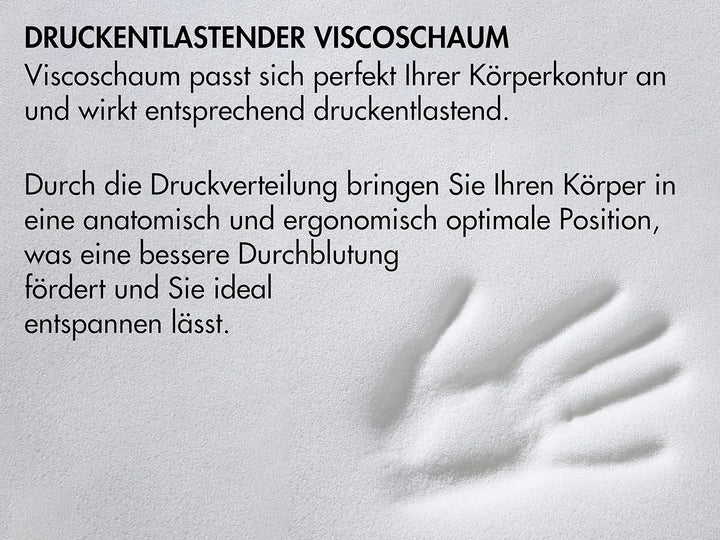 Traumnacht orthopädisches Stütz- und Entspannungskissen Set bestehend aus 1x Kniekissen, 1x Nackenro