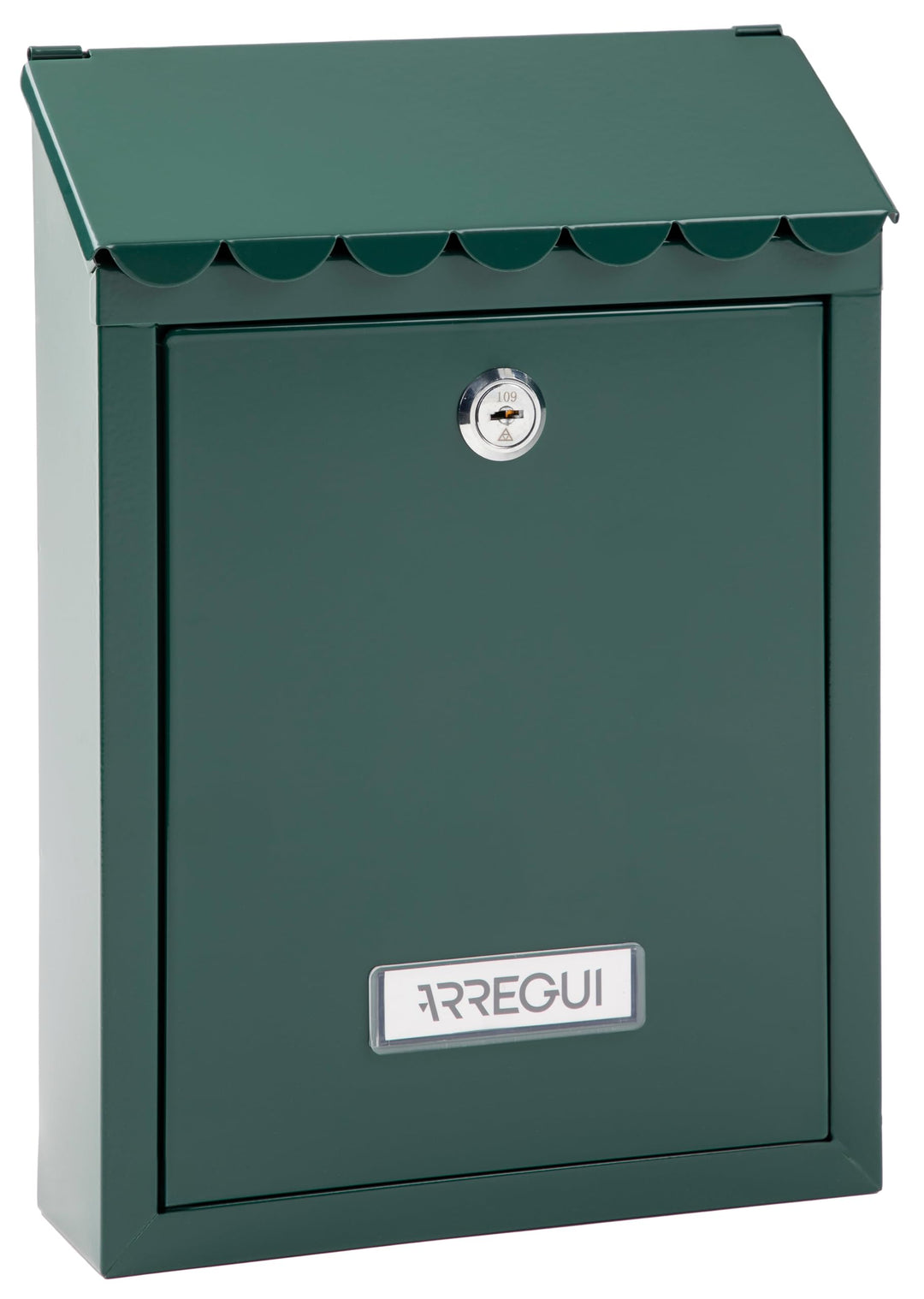 ARREGUI Civic E5723-C Briefkasten aus Verzinktem Stahl, Grösse S (DIN A5 Post), Wandbriefkasten für