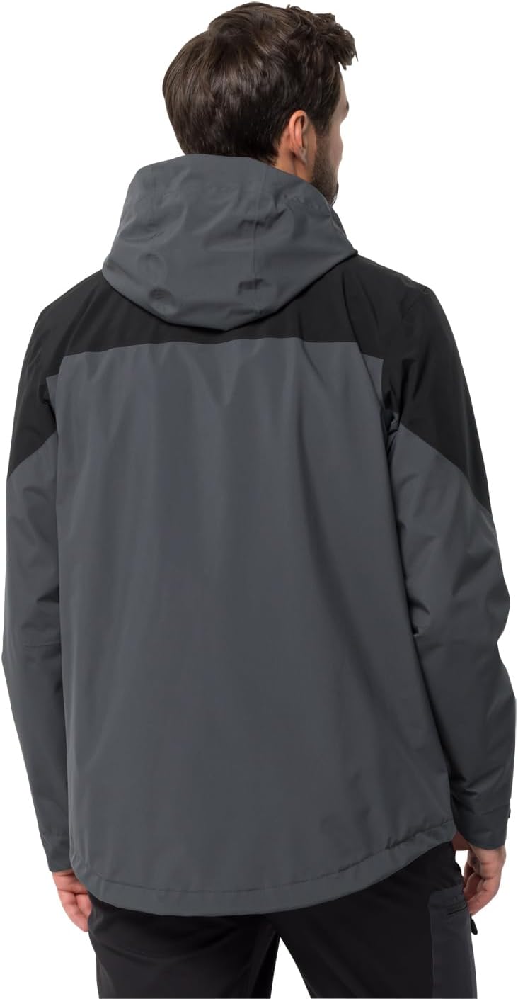 Jack Wolfskin Herren Weiltal 2l Jkt M Wetterschutzjacke XL ebony, XL ebony