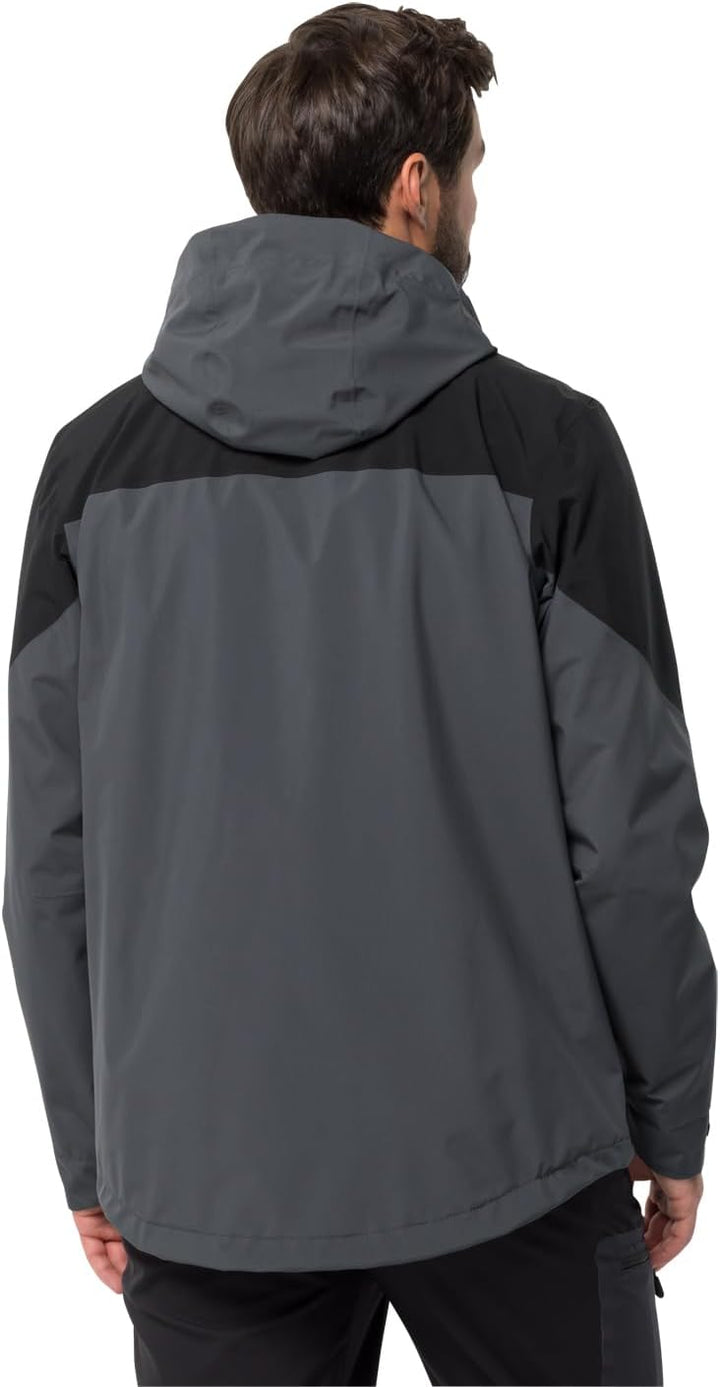 Jack Wolfskin Herren Weiltal 2l Jkt M Wetterschutzjacke XL ebony, XL ebony