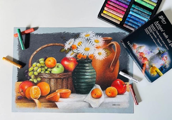 Mungyo Gallery Soft Oil Pastel for Artist Premium 36 Colours Drawing MOPV36