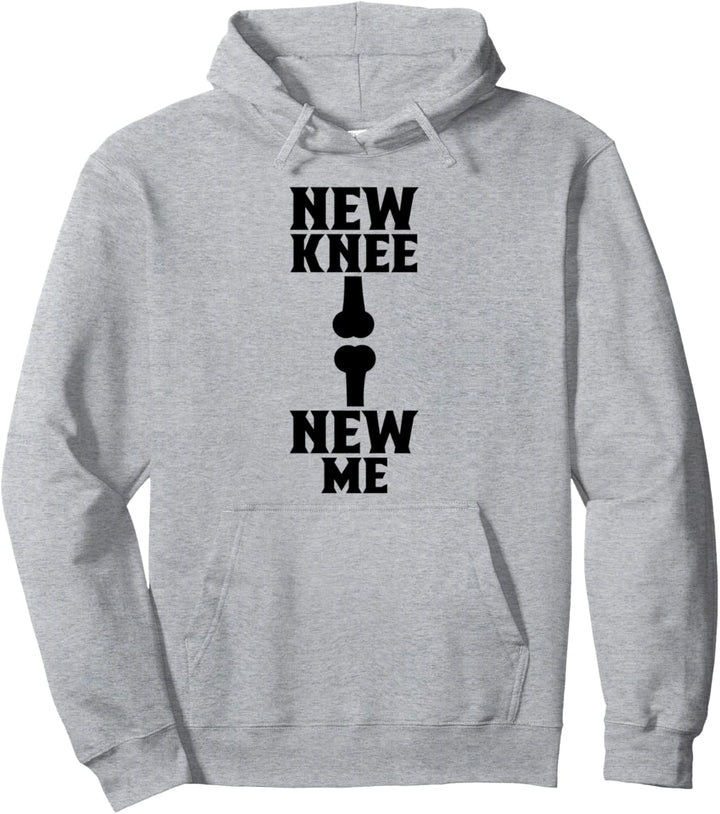 New Knee New Me Knie Surgery Survivor Knie Ersatz Pullover Hoodie