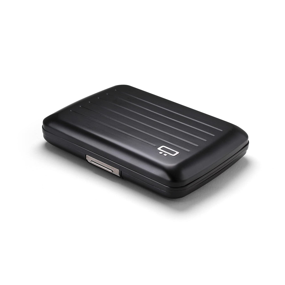 ÖGON Smart Wallets - Stockholm V2 Aluminium Geldbörse - Metallverschluss - RFID Blockierung Kartenet