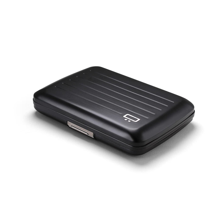 ÖGON Smart Wallets - Stockholm V2 Aluminium Geldbörse - Metallverschluss - RFID Blockierung Kartenet