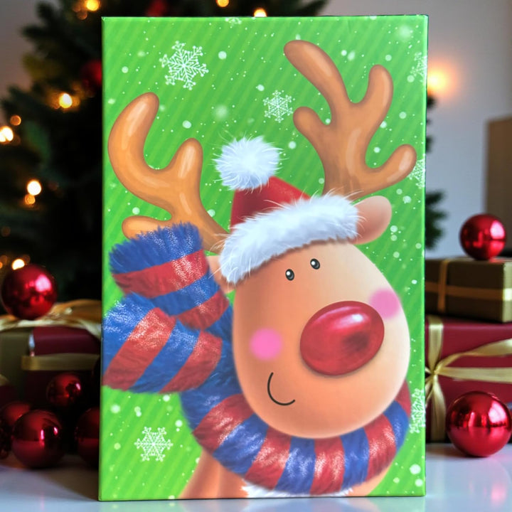 Adventskalender zum selbst Befüllen mit 24 Schubladen-Boxen, DIY-Weihnachtskalender Bastelset (Zahle