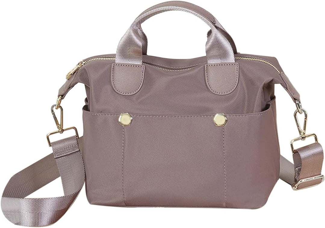 PORRASSO Damen Umhängetasche Mode Schultertasche Frauen Nylon Handtasche Multifunctional Reisen Schu