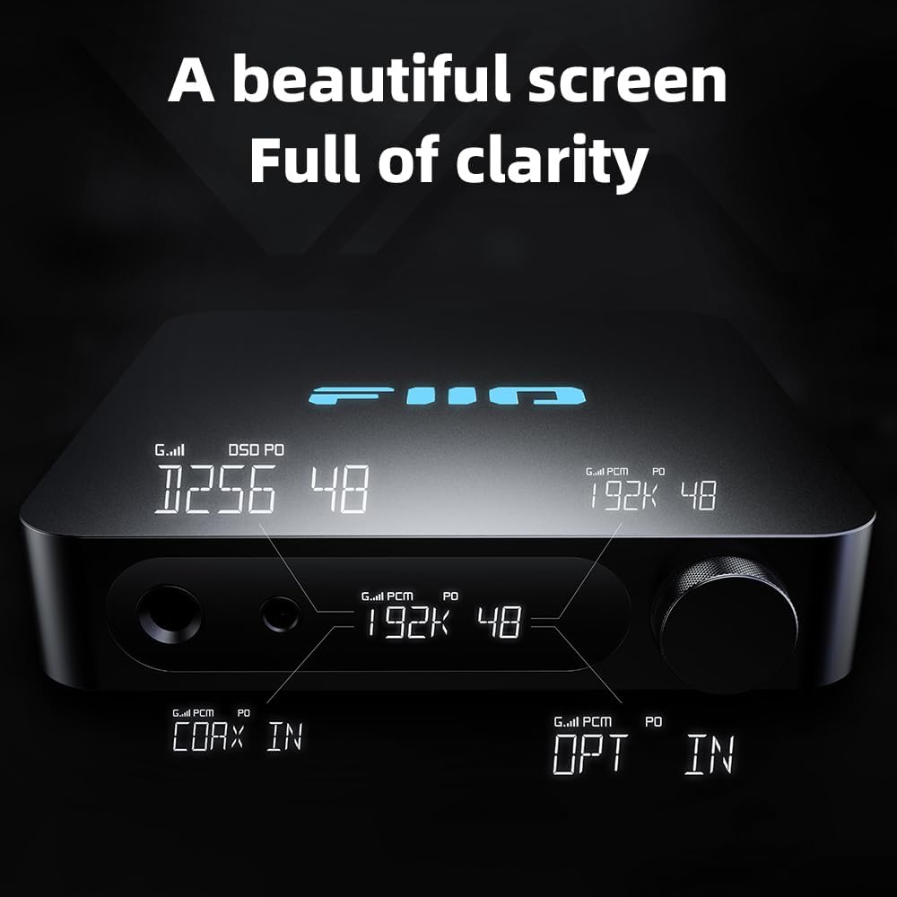 FiiO K11 Desktop 1400mW Power Balanced Kopfhörer DAC & Verstärker 384 kHz/24 Bit DSD256 für Home Aud