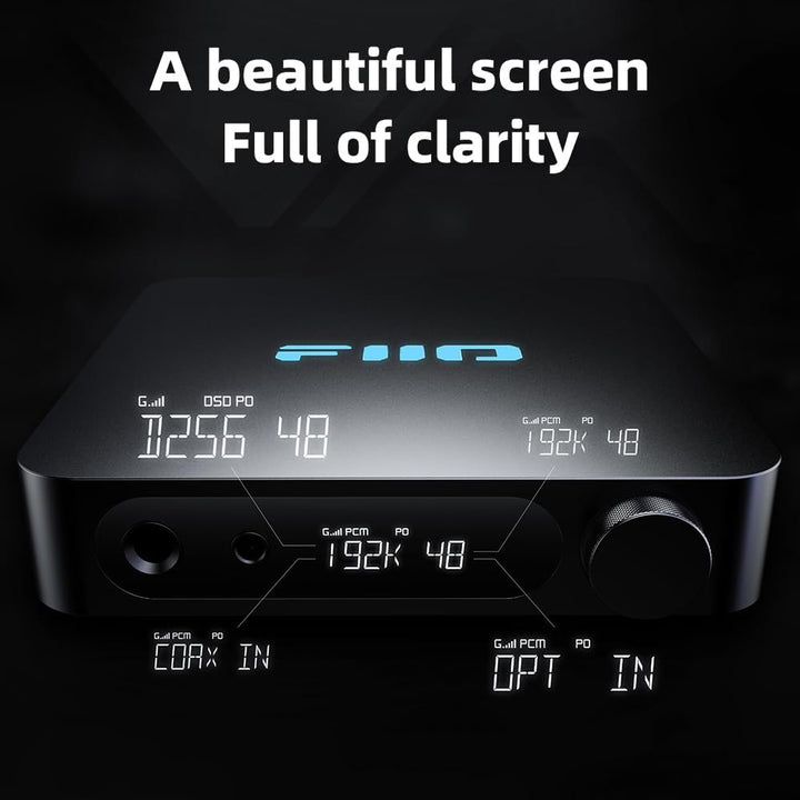 FiiO K11 Desktop 1400mW Power Balanced Kopfhörer DAC & Verstärker 384kHz/24Bit DSD256 für Home Audio