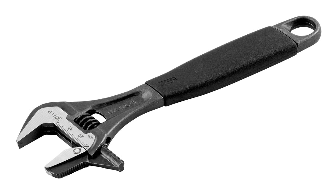 Bahco 9071 RP US Verstellbare Rohrzange Ergo, 20,3 cm, Schwarz 8 Zoll (ca. 20 cm) Schwarz, 8 Zoll (c