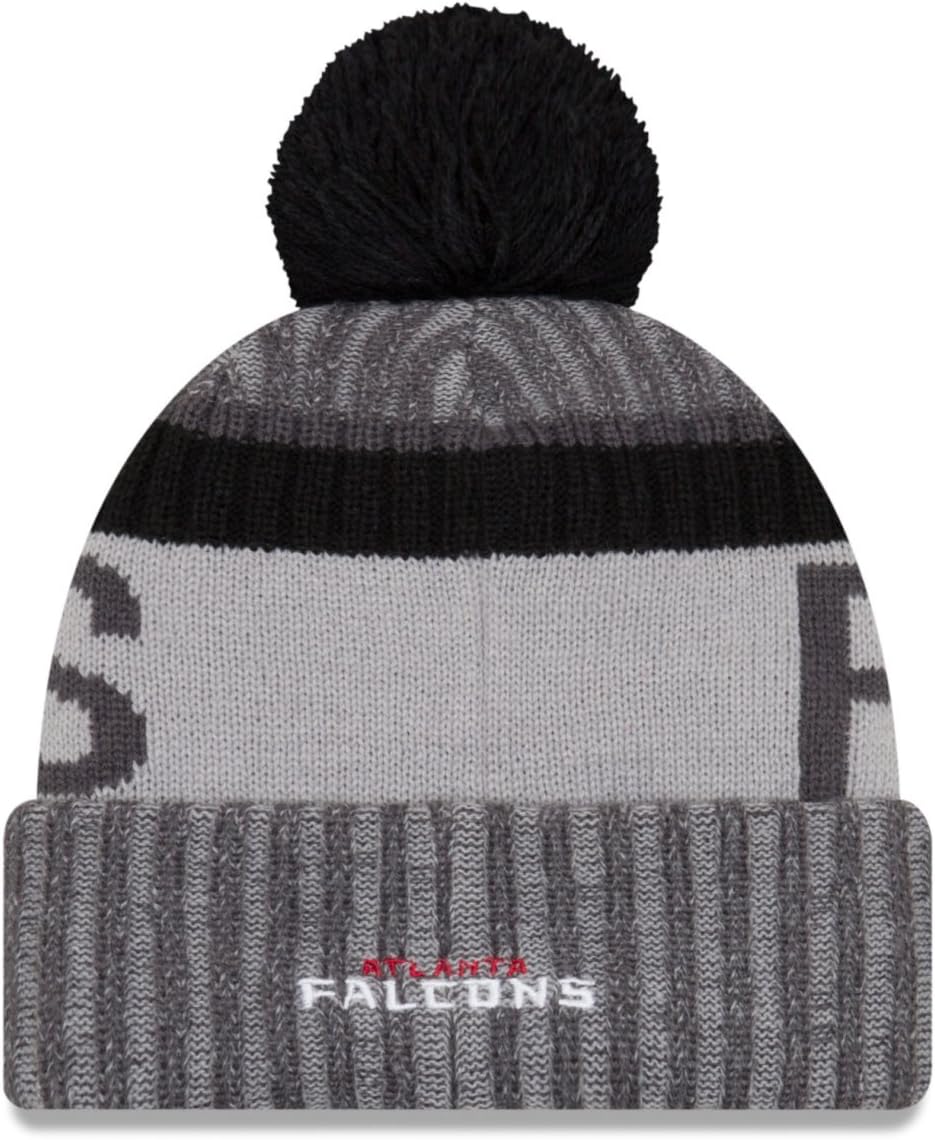 New Era NFL Sideline 2017 Bobble Mütze - Atlanta Falcons