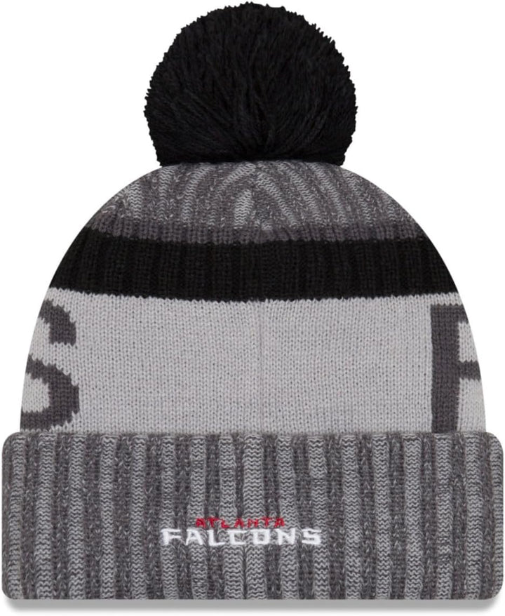 New Era NFL Sideline 2017 Bobble Mütze - Atlanta Falcons