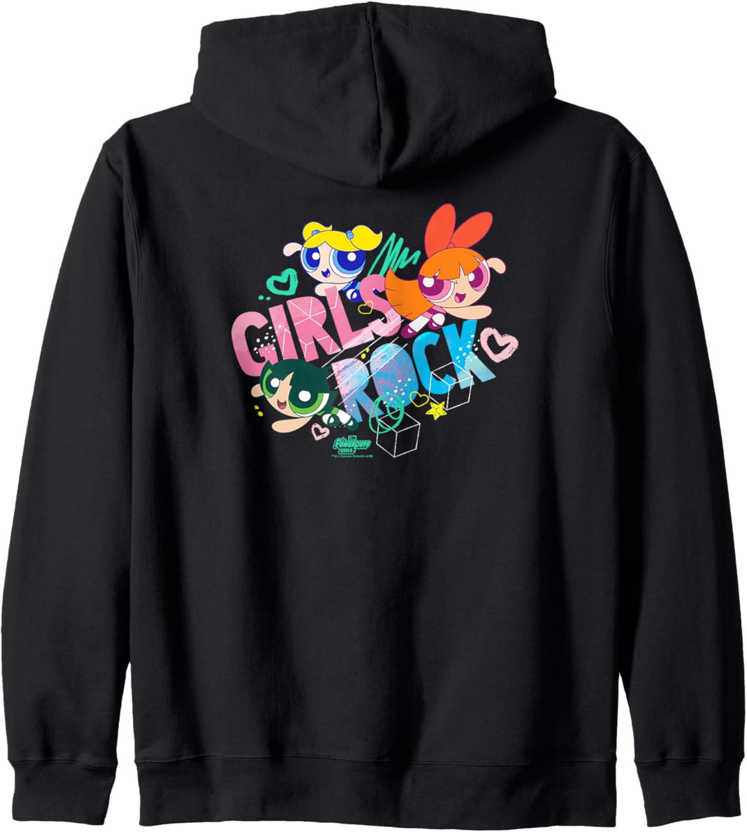 The Powerpuff Girls Rock Kapuzenjacke