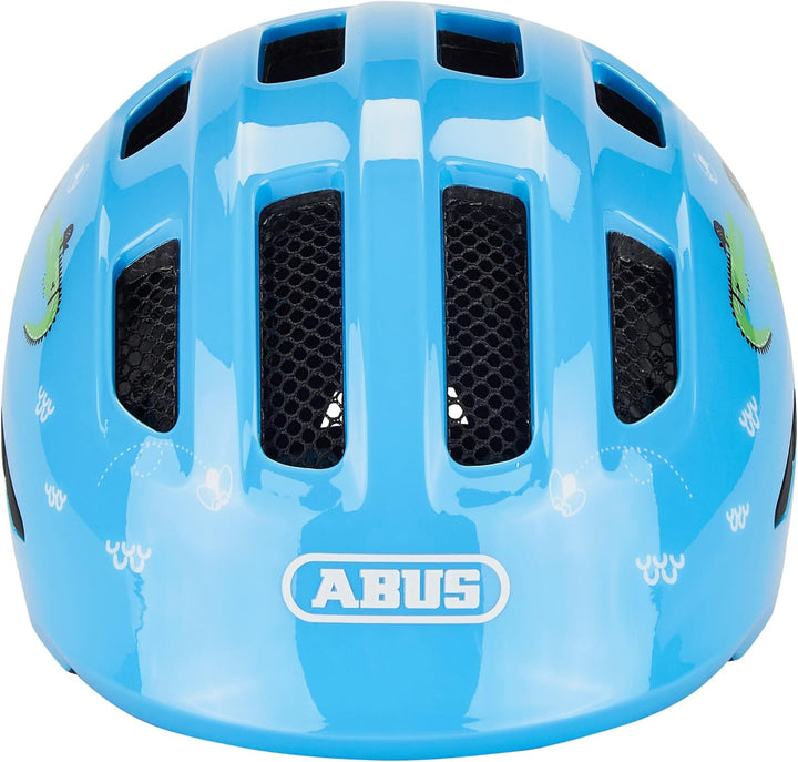 ABUS Kinderhelm Smiley 3.0 - Fahrradhelm mit tiefer Passform, kindergerechten Designs &amp; Platz für ei