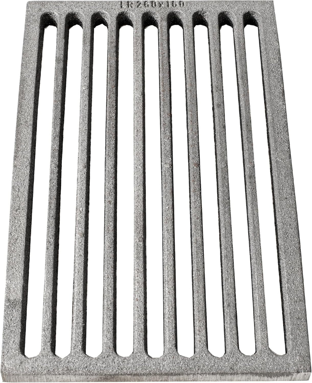 Kaminrost Gusseisen 26x16 cm - Ascherost für Kaminofen - Kamin Feuerrost - Robuster und Massiv Gusse