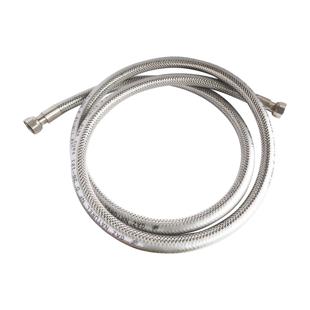 Somatherm B606-20 Schlauch aus Edelstahl für Erdgas, 2,0 m, Grau