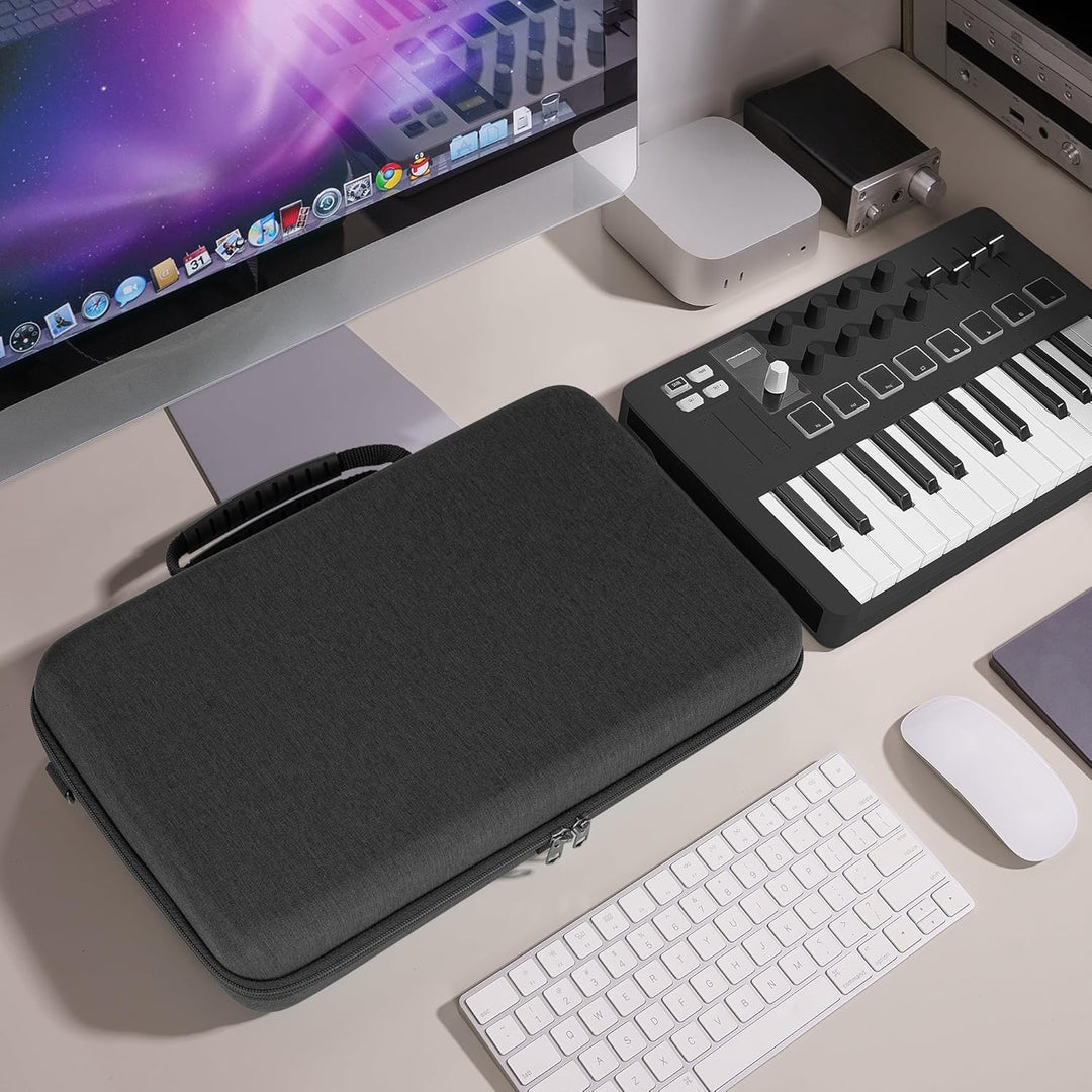 GEEKRIA USB-MIDI-Tastatur-Controller-Handtasche, kompatibel mit Arturia MiniLab 3 / MiniLab MkII 25