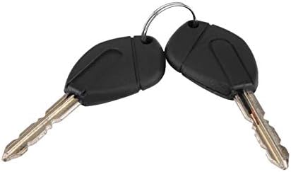 252522 Autotürschloss Barrel Set mit Schlüssel Ersatz für Peugeot Partner Citroen Berlingo Xsara(#1)