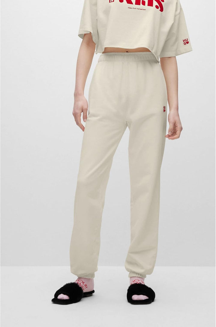 HUGO Damen Njola Pants S Open White110, S Open White110