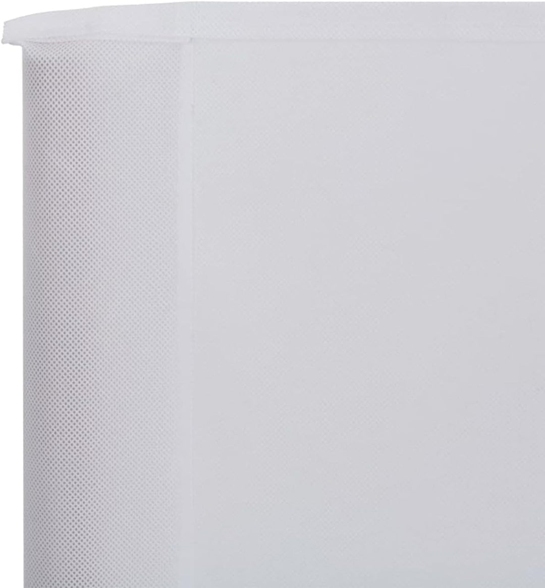 Homgoday 5 Paneele Windschutz Stoff 600x160cm Sand Weiss Camping Windschutz Blocker Windblocker Gart