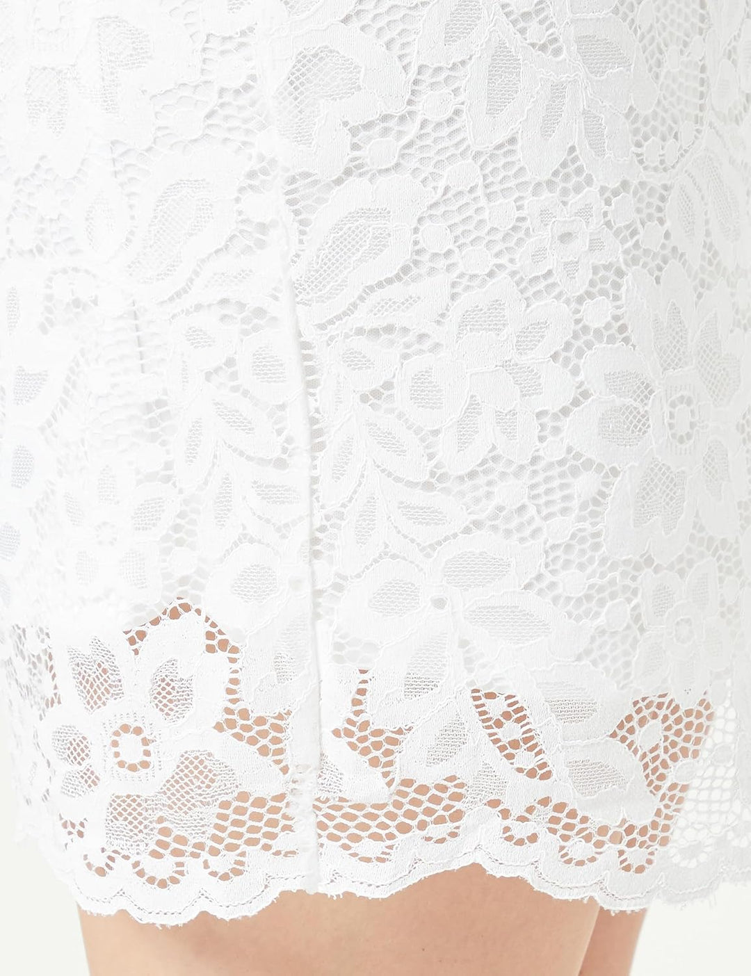 PIECES Damen Onlarzina Sl Lace Dress Wvn XL Cloud Dancer, XL Cloud Dancer