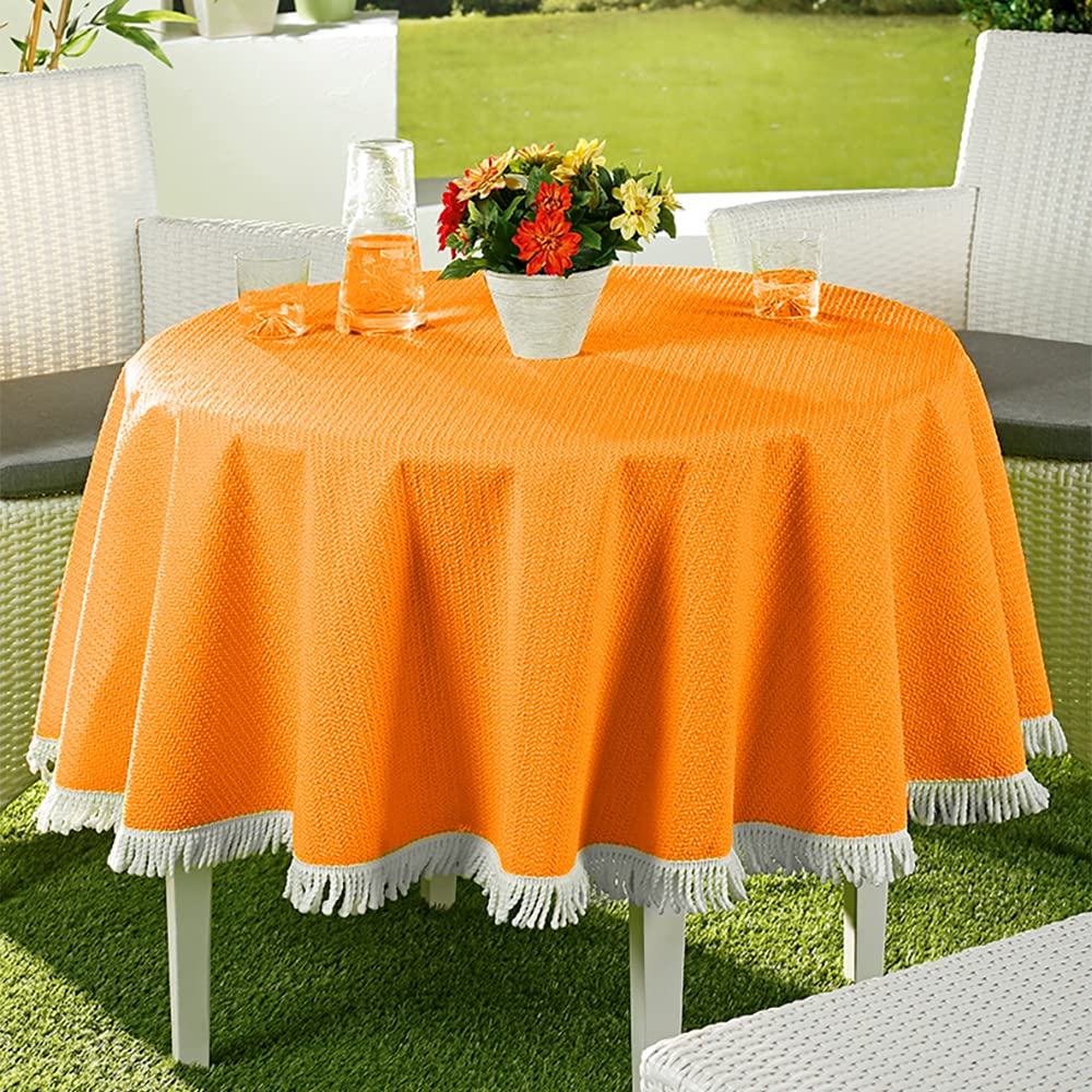Gartentischdecke Garten Balkon Terrasse Tischdecke Camping Picknick Rund Oval Eckig Aussen und Innen
