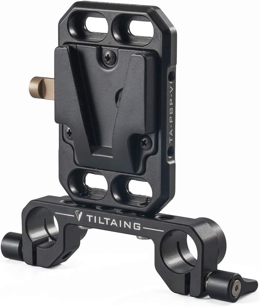 Tilta TA-PBP-K1-V Tiltaing Pocket V-Mount Battery Plate +15mm Rod Adapter (small) (Batterien Nicht e