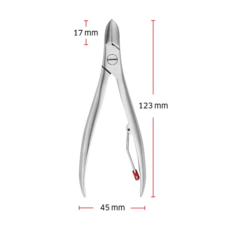 ZWILLING Nagelzange, Profi Knipser für Dicke Nägel aus Rostfreiem Edelstahl, Silber Mattiert, Premiu