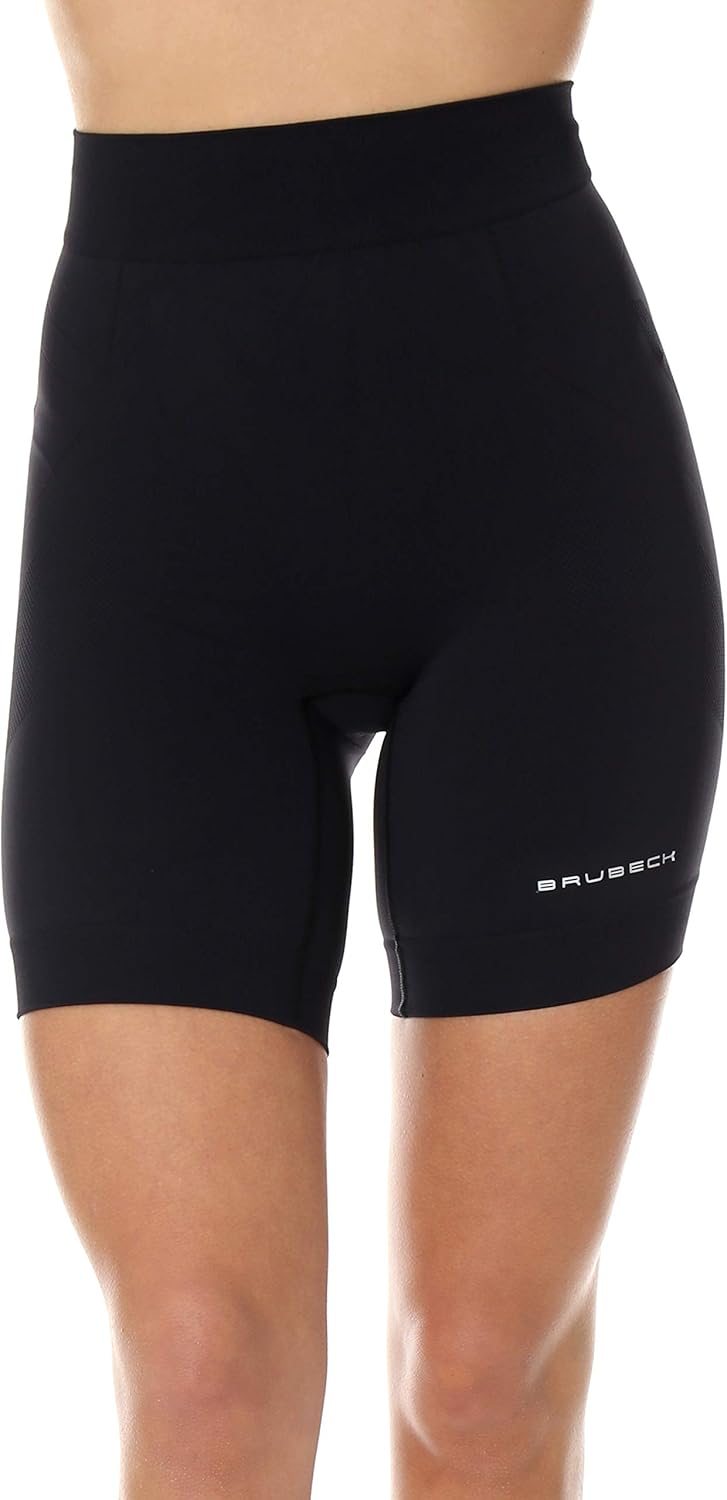 BRUBECK Leggings Damen | Leggins kurz | Kurze Laufhose | Yogahose | Funktionsleggings | Sportlegging