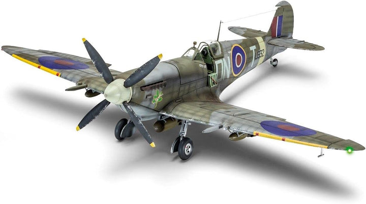 Revell 457 Supermarine Spitfire Mk.IXc-Tech Zubehör, Unlackiert