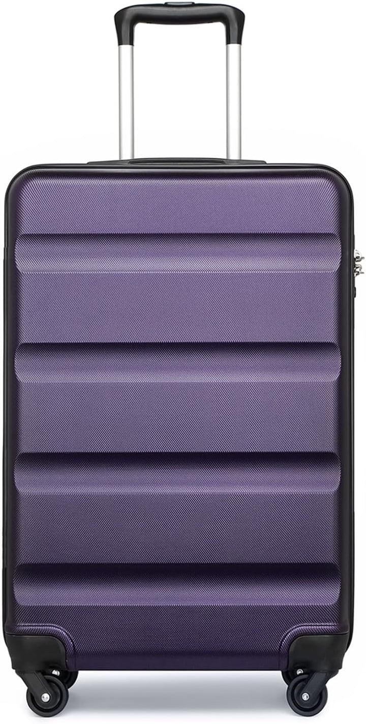 KONO Koffer Trolley Handgepäck Leicht Hartschalenkoffer aus ABS Reisekoffer mit 4 Rollen Handgepäck