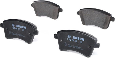 Bosch BP1222 Bremsbeläge - Vorderachse - ECE-R90 Zertifizierung - vier Bremsbeläge pro Set