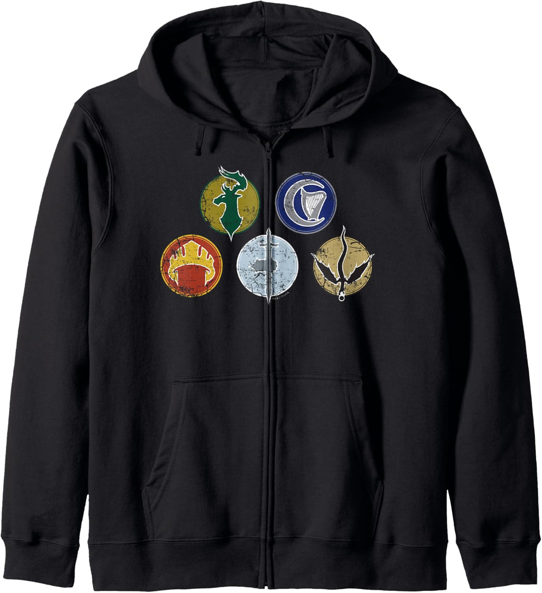 Dungeons &amp; Dragons Faction Logos Kapuzenjacke