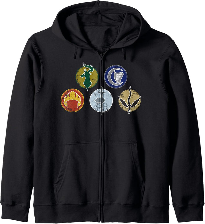 Dungeons &amp; Dragons Faction Logos Kapuzenjacke