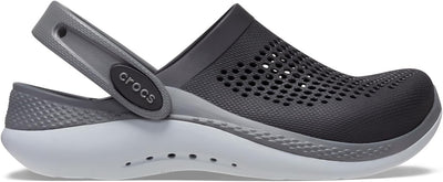 Crocs Unisex Kinder Literide 360 Clog T Holzschuh 29/30 EU Black Slate Grey, 29/30 EU Black Slate Gr