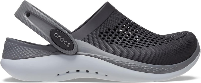 Crocs Unisex Kinder Literide 360 Clog T Holzschuh 29/30 EU Black Slate Grey, 29/30 EU Black Slate Gr