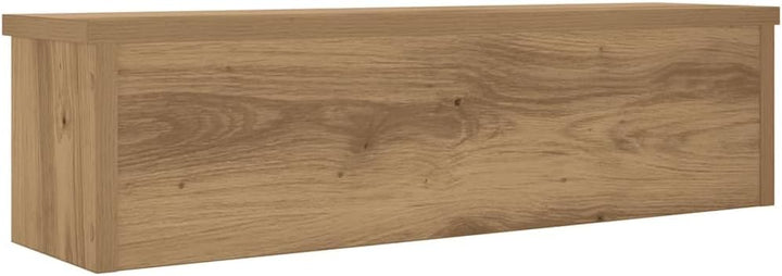 vidaXL Küchenregale Stapelbar 2 STK. Artisan-Eiche 50x15x16 cm, Küchen-Aufbewahrungsregal, Gewürzreg