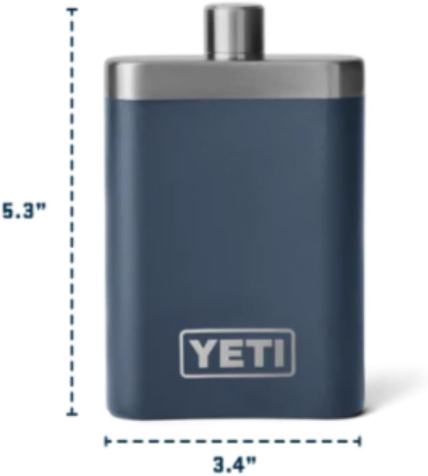 YETI Rambler Flachmann, Black Forest Green, 7 oz (207 ml), Black Forest Green