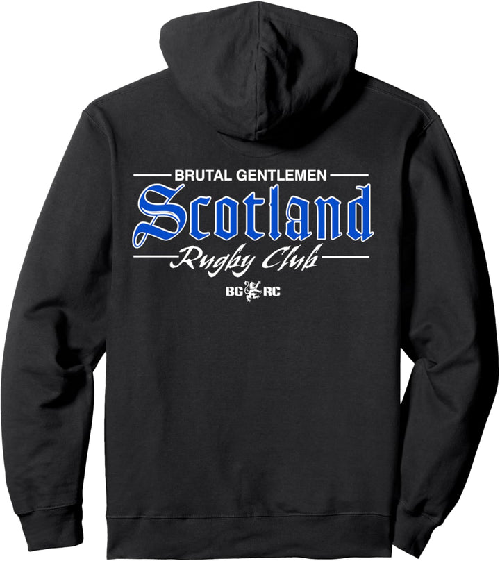 Brutal Gentlemen Rugby Club Scotland doppelseitig Pullover Hoodie