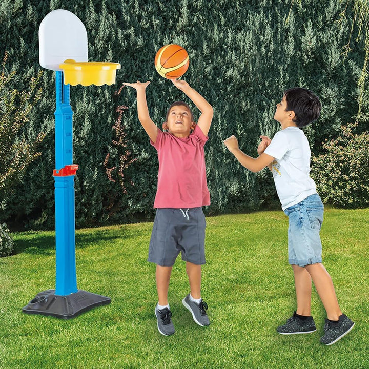 Dolu Basketball, orange, 3+, Outdoor, mit Korb