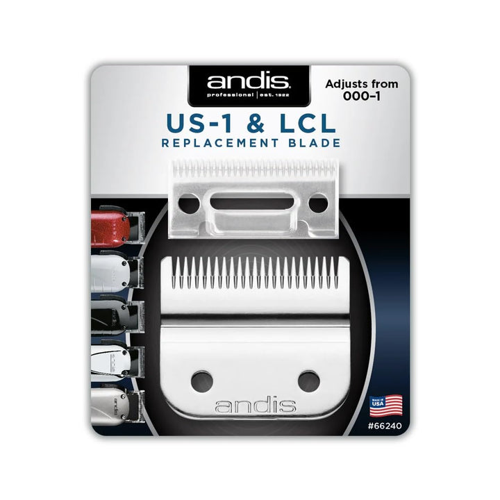 Andis 66240 Ersatzklinge aus Karbonstahl für Schermaschinen US-1 und LCL