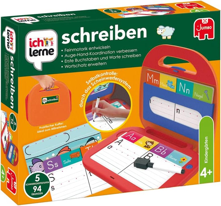 Jumbo Spiele ich lerne schreiben - Lernspiel für Kinder ab 4 Jahren