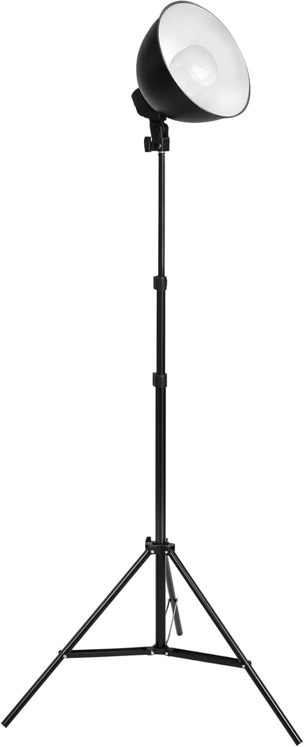 TecTake 800106 Profi Fotostudio Set inkl. Leuchtmittel Softbox + Stativ - Diverse Modelle - (2X Stud