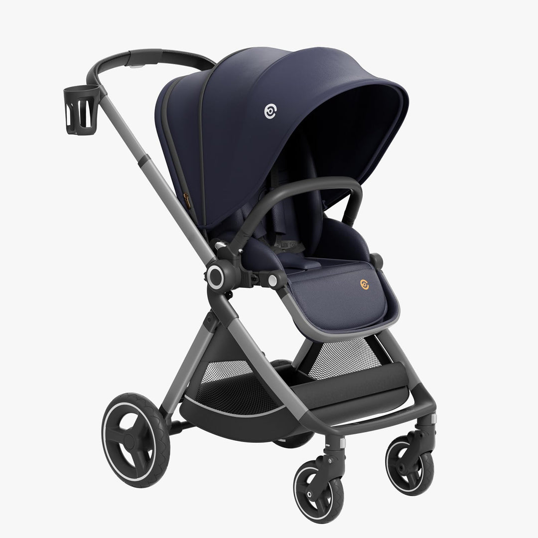 ELITTLE Kinderwagen Verstellbarer Fahrtrichtung,ELITTLE EMU Klappbar Buggy,Automatische Schwerpunktv