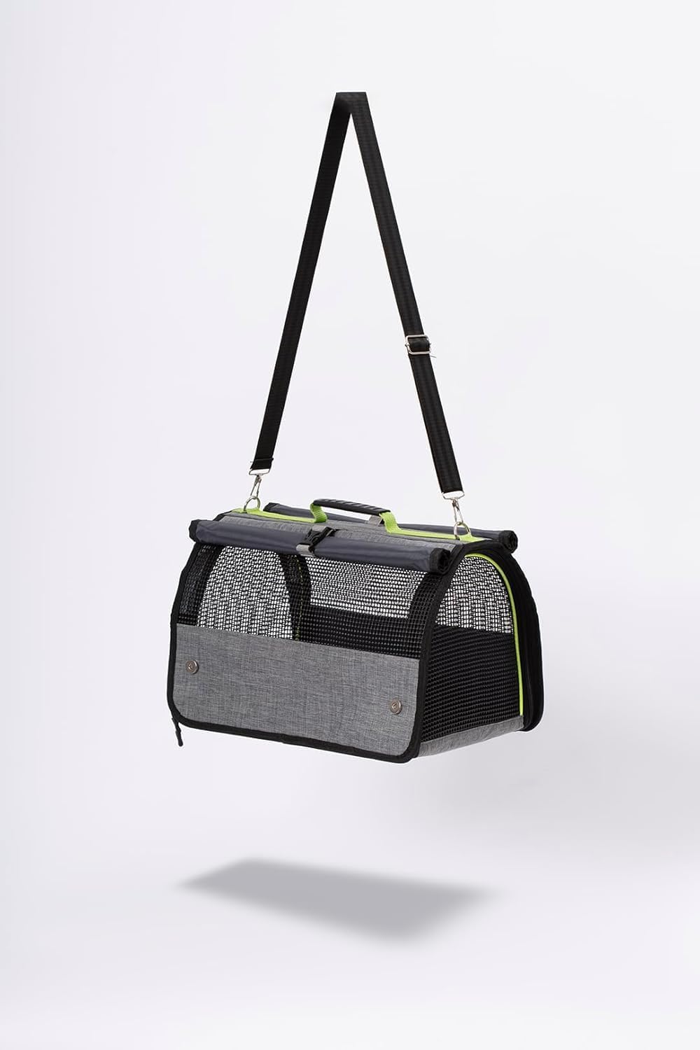 BRAVE PAWS Perdeli Flybag Transporttasche für Katzen und Hunde – Reissfestes Netz, Flugtauglich, Was