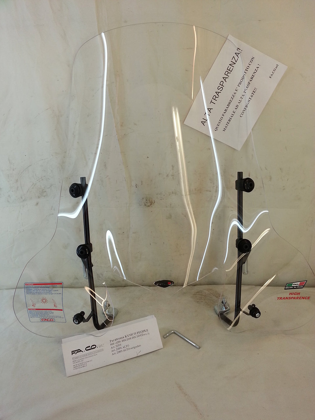 Windschild Kymco People 50-125-DDi-200 (Euro 3) Art. 22891
