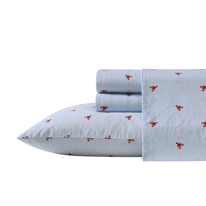 Nautica Bettwäsche-Set für Kingsize-Bett, Baumwoll-Perkal-Bettwäsche-Set, frisch und kühl, leicht un
